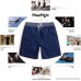 MaaMgic Mens Quick Dry Solid Swim Trunks with Mesh Lining Swimwear Bathing Suits,Navy-glm005,XX-Large B077BSFRSK